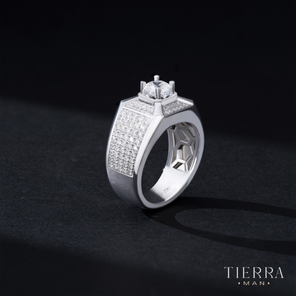 Những chất liệu phổ biến của ổ nhẫn nam kim cương